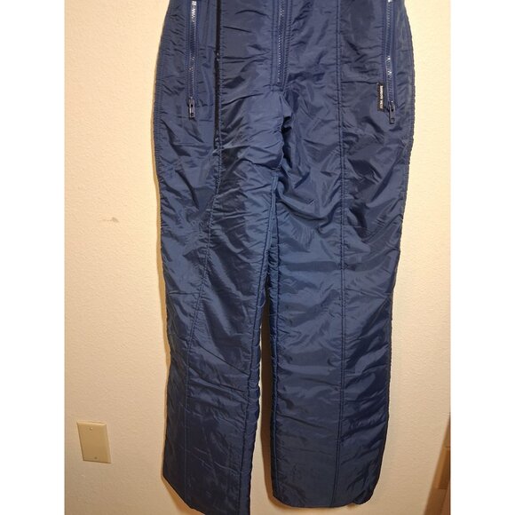 Rainbow West Snow Bib Pants Overalls Skiing Snowboarding Blue Size 9 - Picture 4 of 8